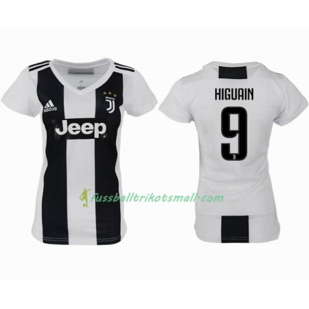 Fußballtrikots Juventus Turin HIGUAIN 9 Frauens 2018-2019 Kurzarm Heimtrikotsatz kaufen